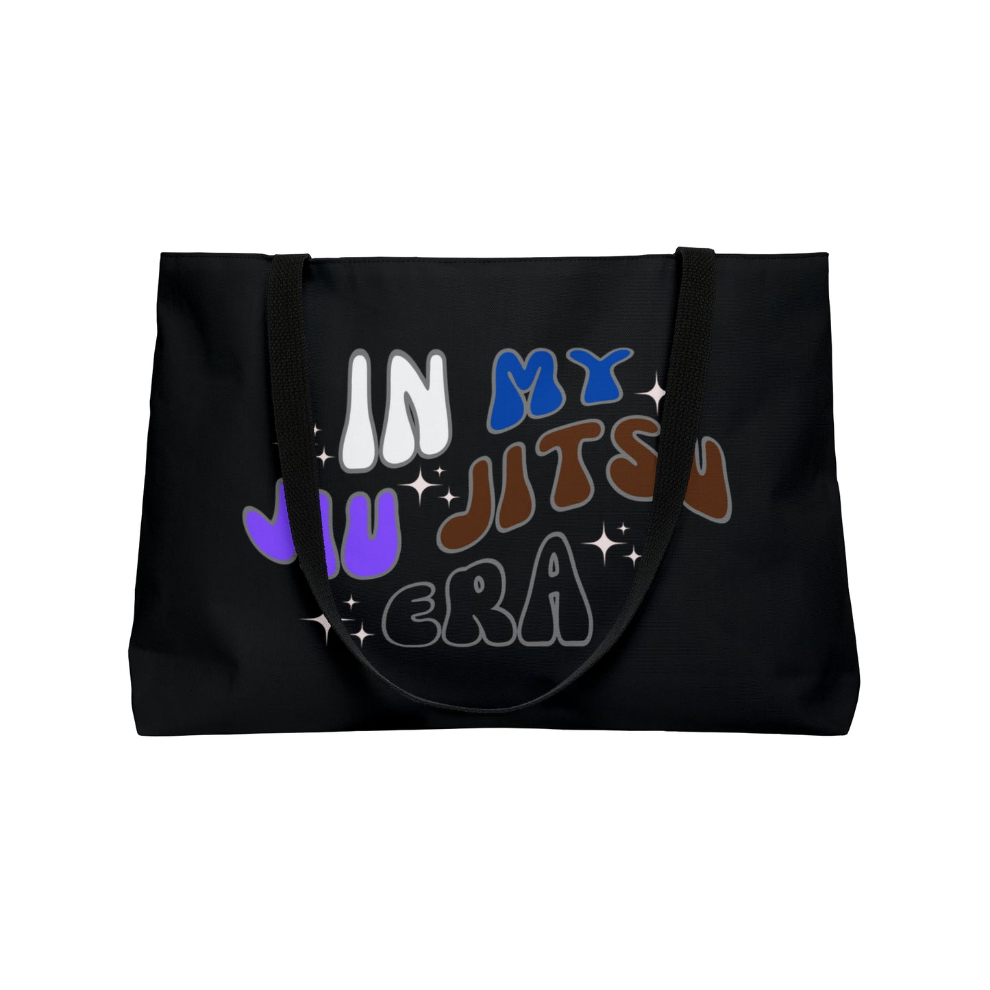 "In My Jiu Jitsu Era" Weekender Tote Bag - Black