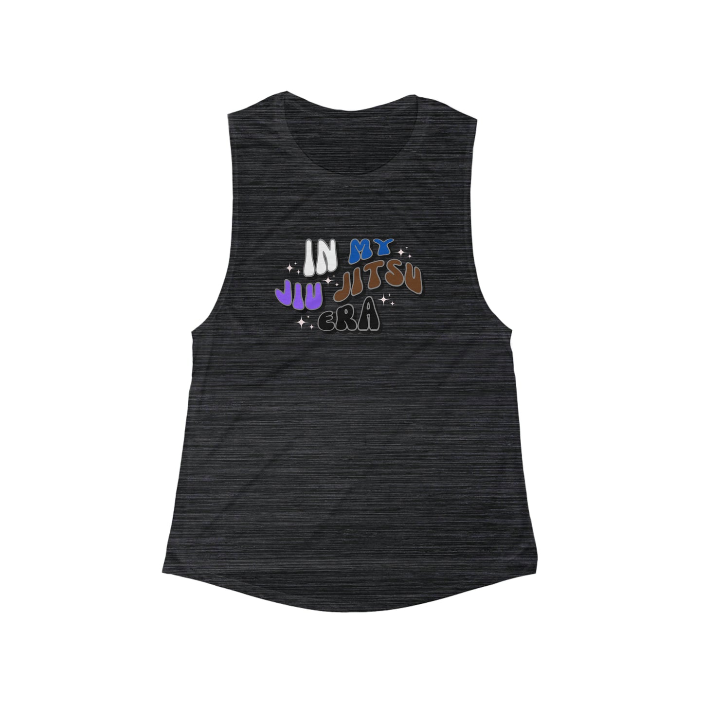 In My Jiu Jitsu Era Women's Flowy Scoop Muscle Tank