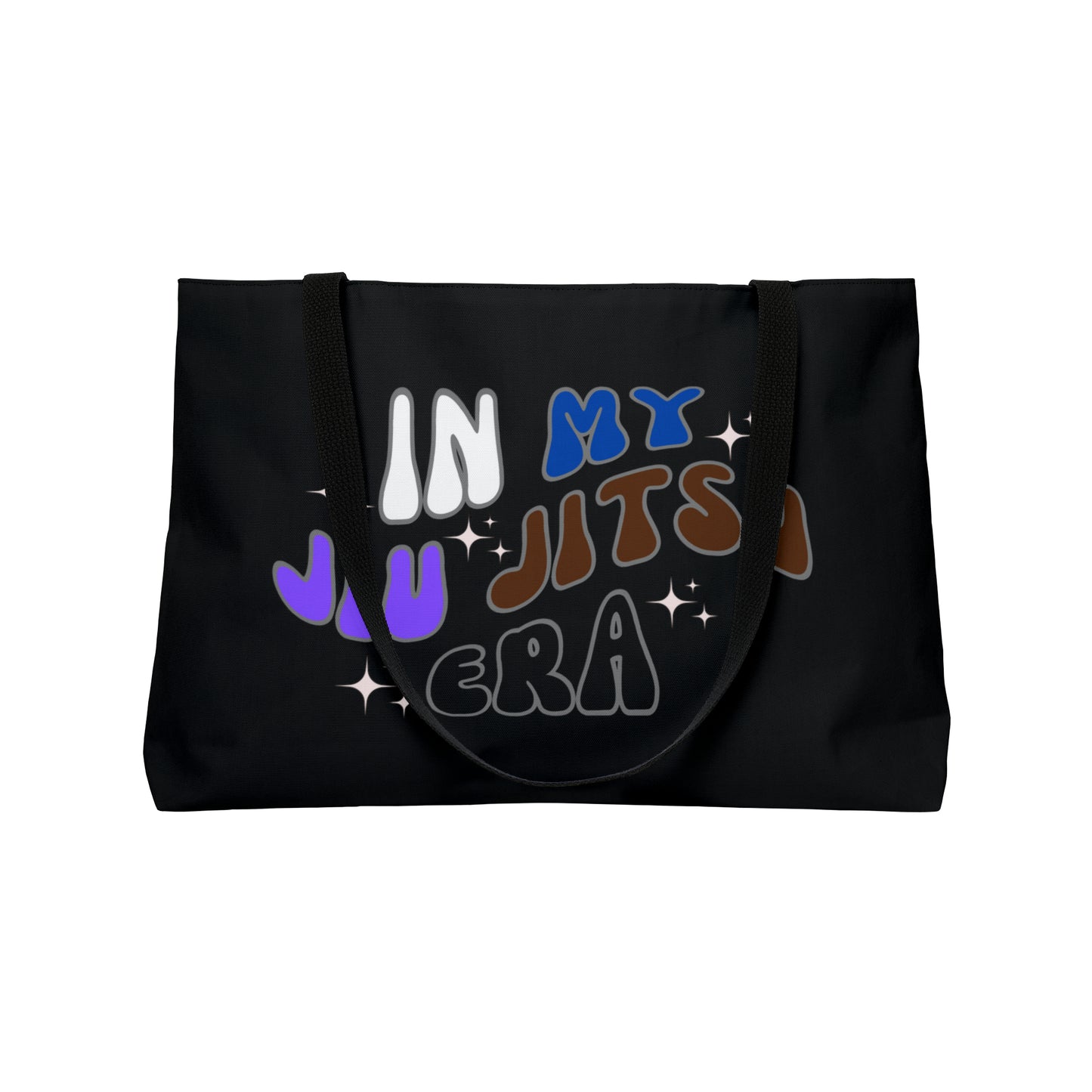 "In My Jiu Jitsu Era" Weekender Tote Bag - Black