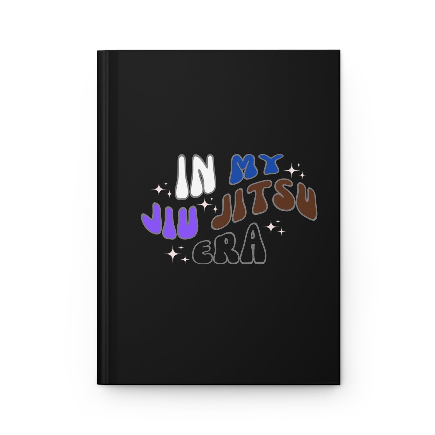 "In My Jiu Jitsu Era" Hardcover Journal Matte - Black