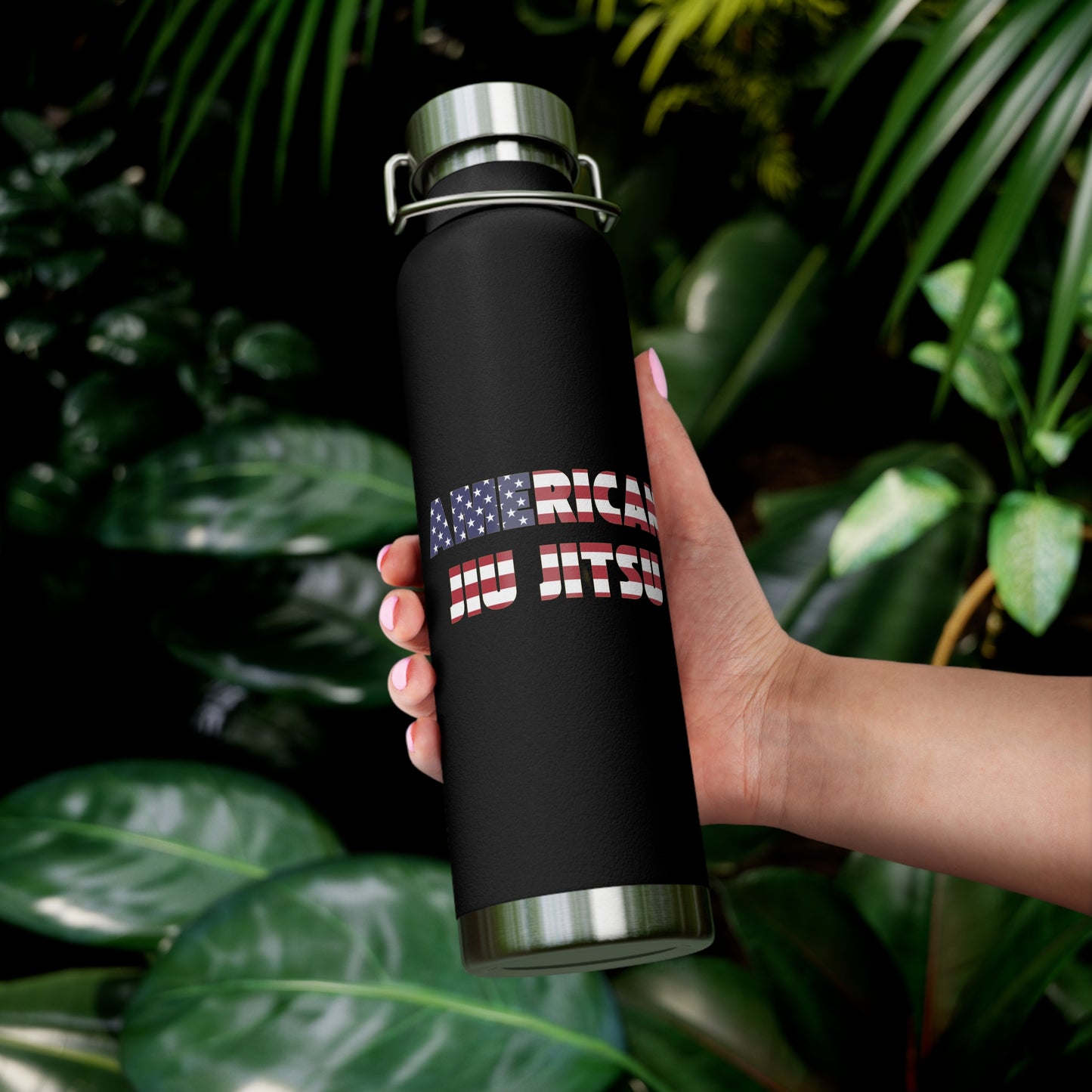 AJJ Copper Vacuum Insulated Bottle, 22oz
